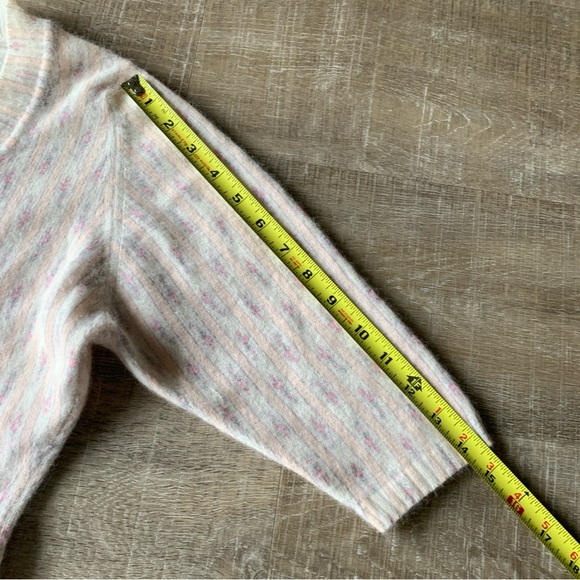 La Fee Maraboutee Women's Coquette Knit Mini Dress France Wool Angora Romantic S - Picture 12 of 14